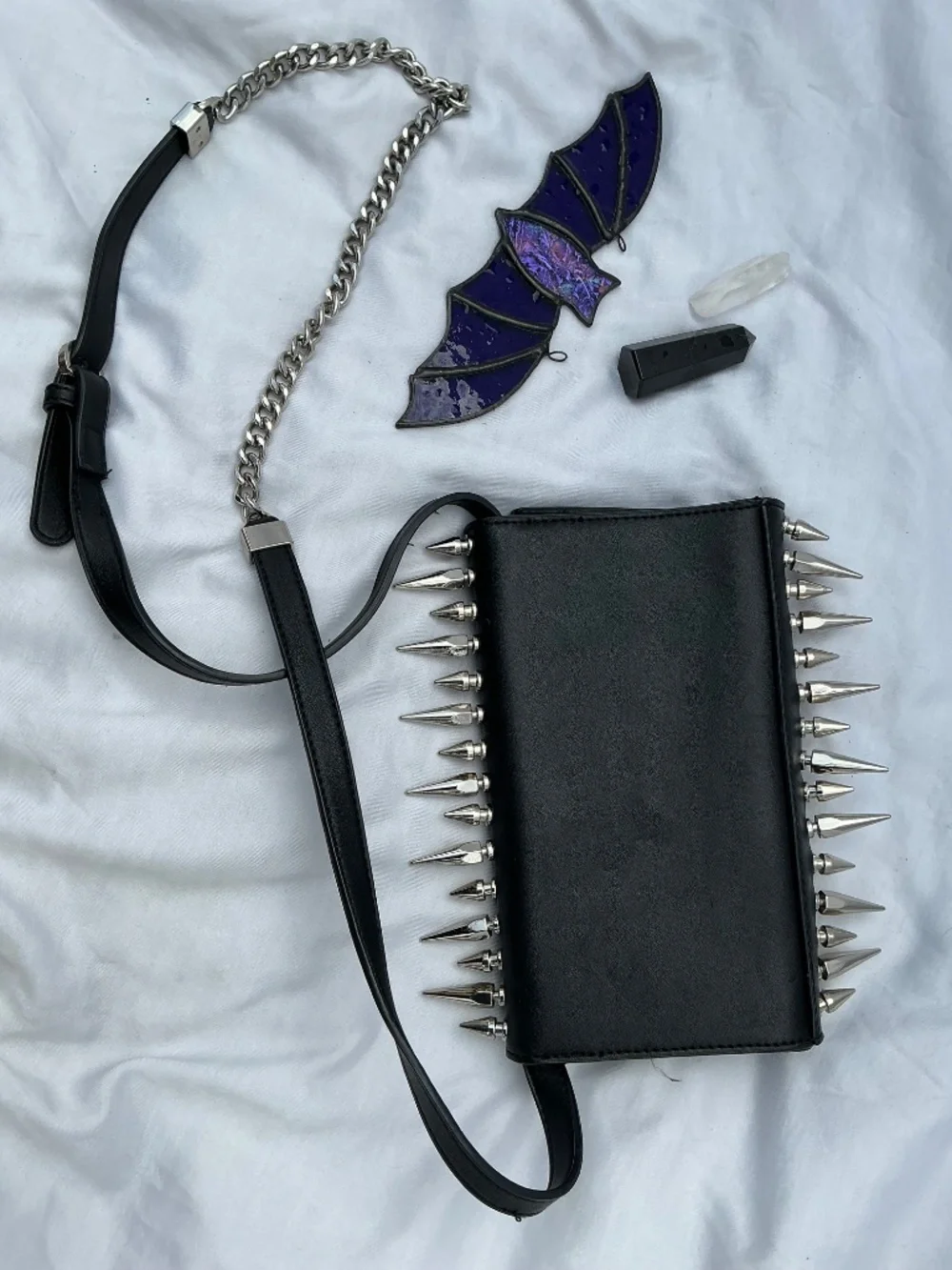 KILLSTAR Studded Shoulder Bag - Picture 2 of 3